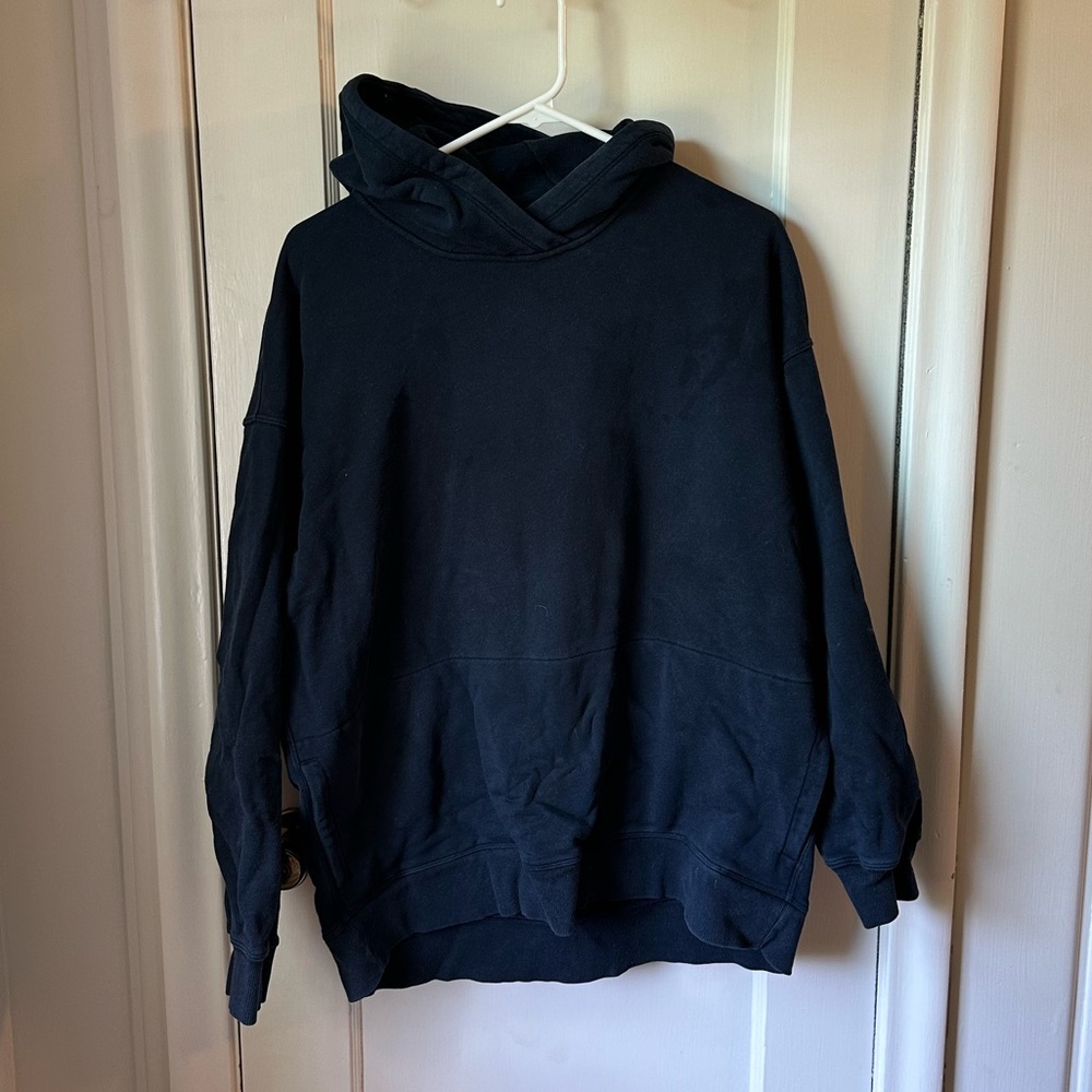 Lululemon Perfectly Oversized Hooded Sweatshirt Women’s 6 True Navy